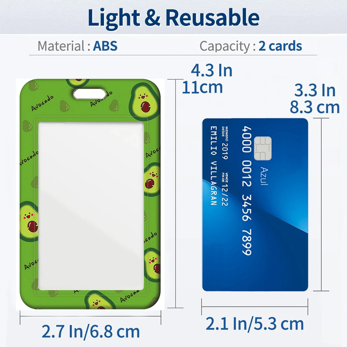 الأفوكادو شارة حامل سلسلة مفاتيح قصيرة الرجال معرف حاملي بطاقات الائتمان الأخضر الرقبة حزام تمرير شنق حبل الوهق الاعتماد الملحقات #4