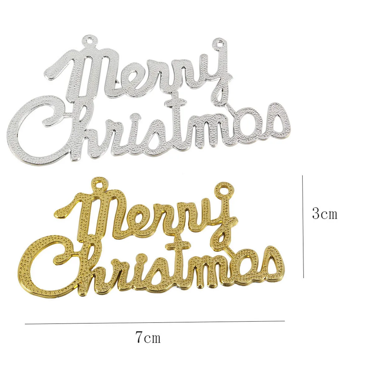

10pcs 10Cm Glitter Christmas Letter Card Design Reusable Eco-Friendly Party Decor For Home Wedding Anniversary