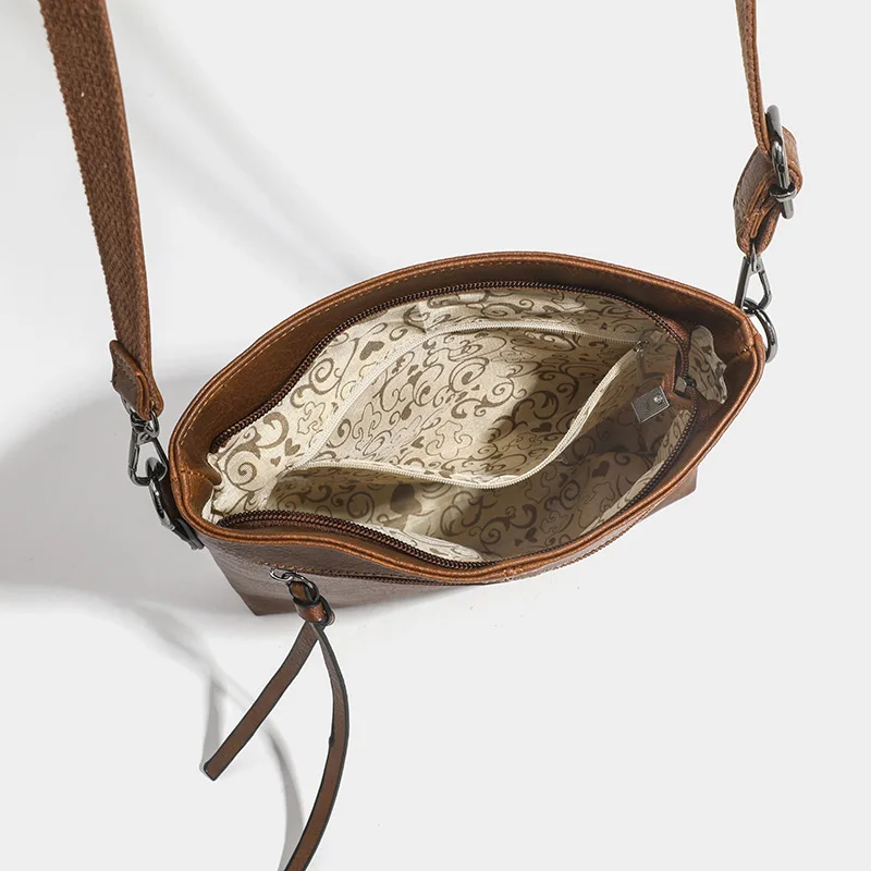 New Women Casual Retro Shoulder Bag Luxury PU Leather Ladies Crossbody Messenger Bag commuting shopping Large Capacity Tote Bag