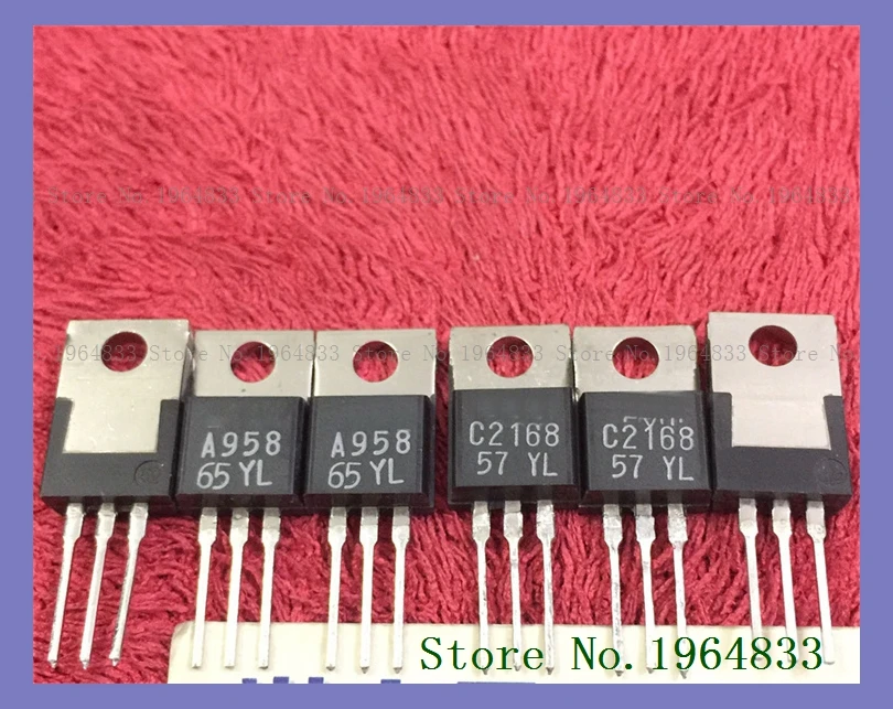 2pcs/lot=a pair 2SA958 2SC2168 200V