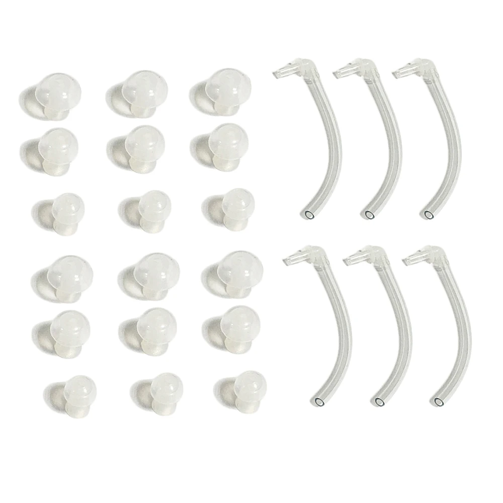 18pcs earplugs with 6 BTE hearing AID to assist eartips domes (size S M L) resound signia rexton