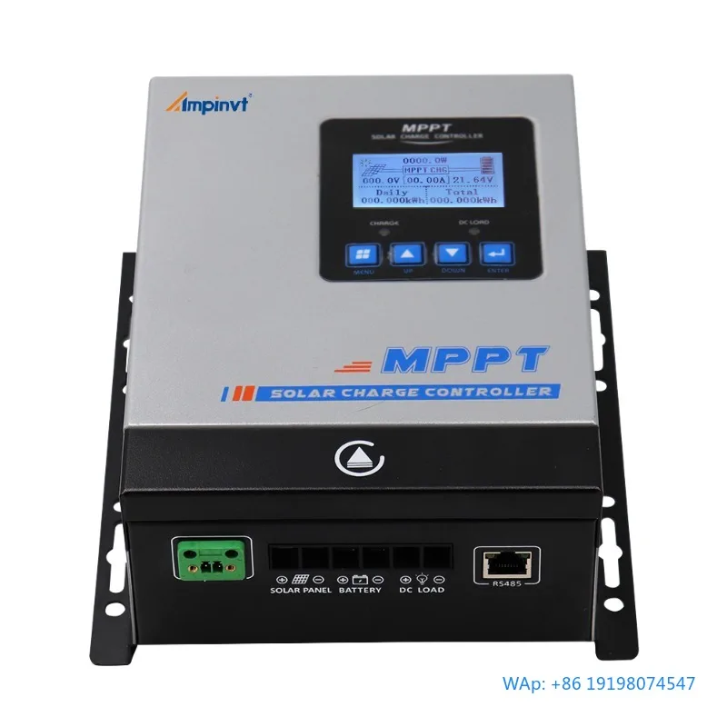 60A Solar Charge Controller 12V 24V 36V 48V 96V for Lithium Battery