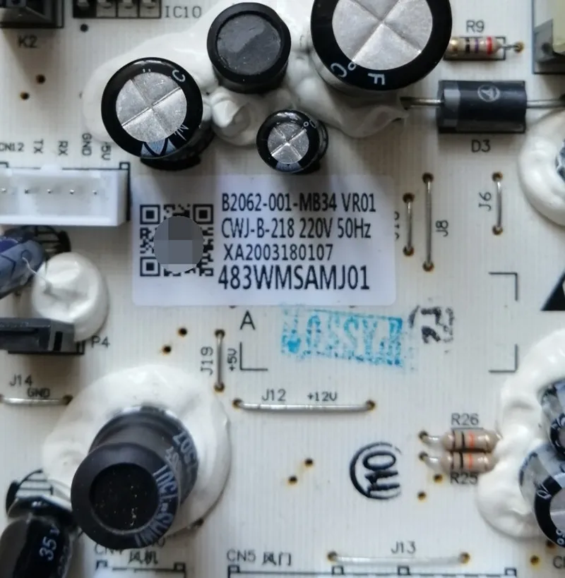 used for Skyworth refrigerator Computer board B2062-001-MB34 owersupply board  Main control board 483WMSAMJ01