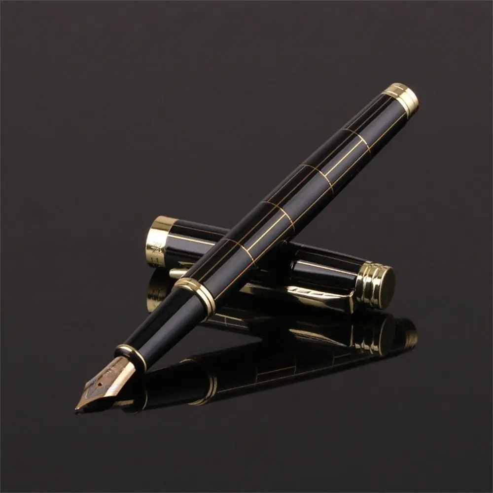 

Calligraphy Pen Fountain Pen Smooth Writing Drawing Journal Writing Ink Pen Signature Convertible Metal Fountain Pen