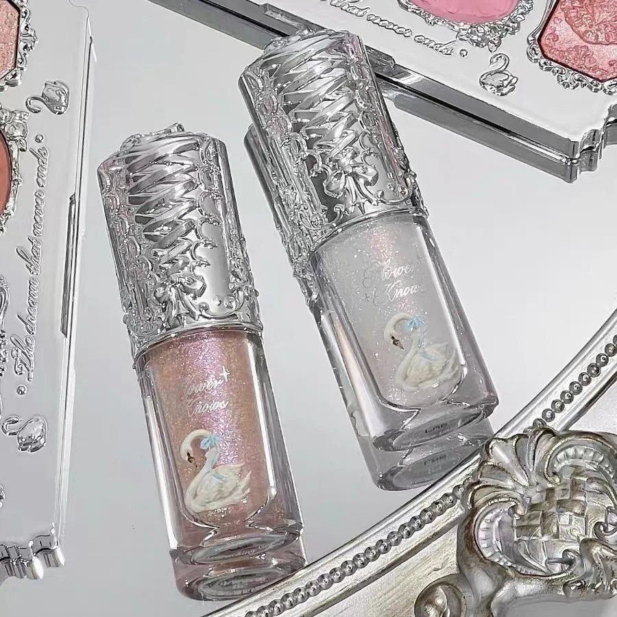 Flower Knows Swan Ballet Liquid Eyeshadow Brightening Fine Shining Crystal Explosion Eye Shadow Explosive Flash Sparkling Pearl