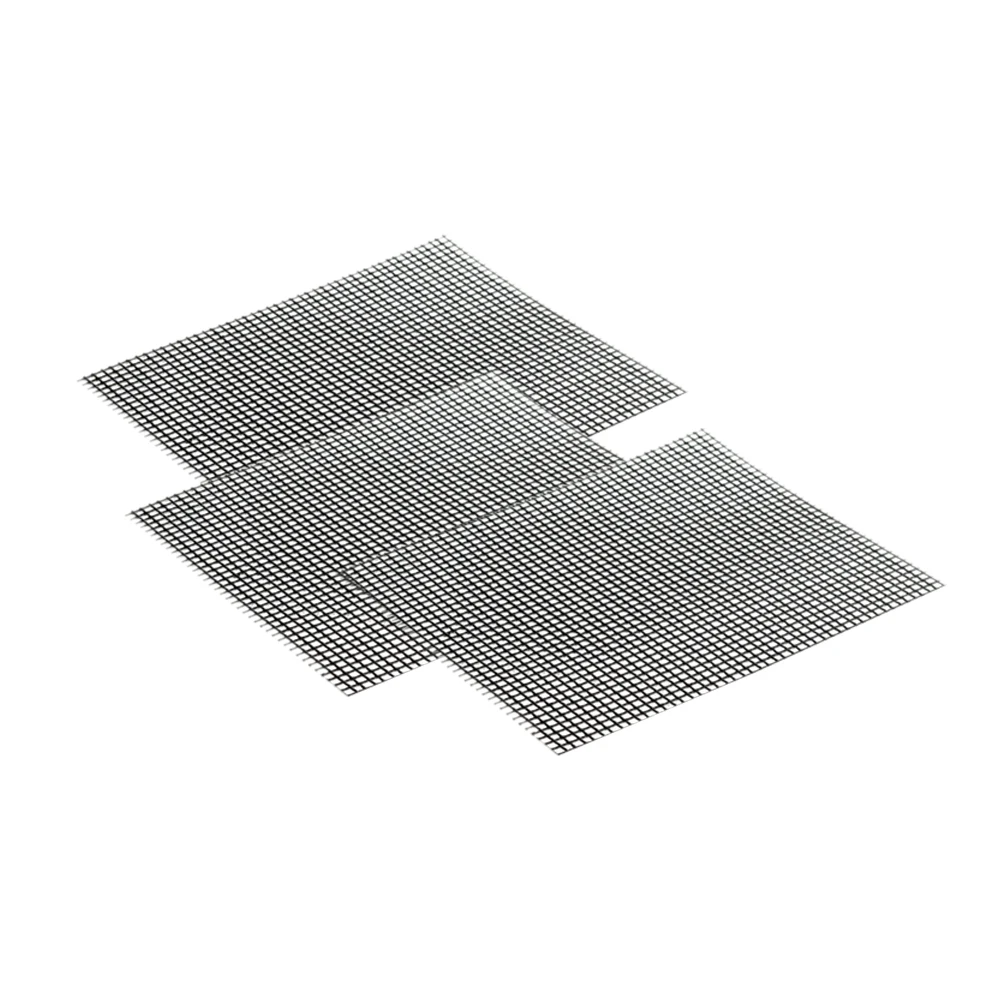 

3 Pcs BBQ Grill Mesh Mat Non-stick Reusable Baking Grid Picnic Tool Easy Clean High Temperature Safe Grilling Vegetables Enjoy