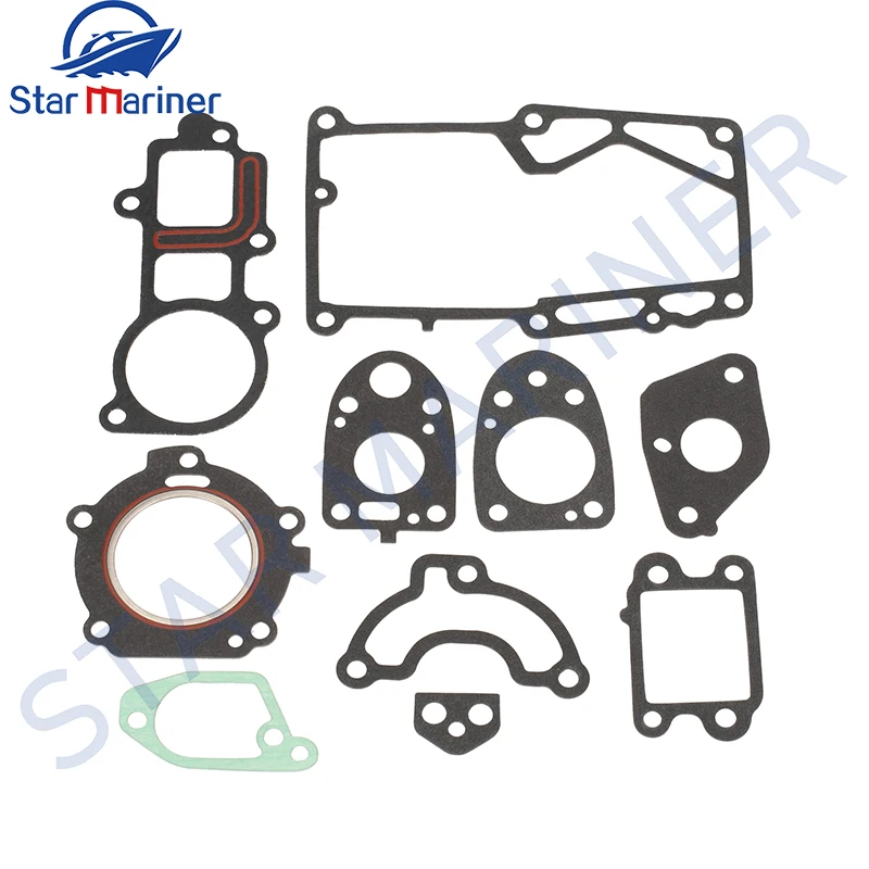 6L5-W0001 6GE-W0001 Power-Head Gasket Set 6L5-W0001-006L5-W0001-A1 6GE-W0001-A1 For Yamaha Outboard Engine 3A3B boat motor parts