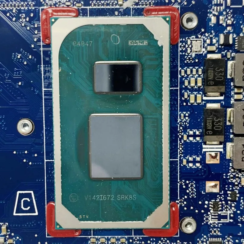 High Quality Mainboard DA0G7FMBAG0 With SRK8S I3-1125G4 CPU For HP Pavilion 13-BB Laptop Motherboard 100%Tested OK