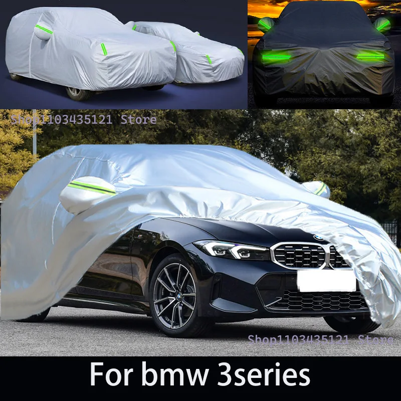 

For bmw 3 series Outdoor Protection Full Car Covers Snow Cover Sunshade Waterproof Dustproof Exterior Car accessories