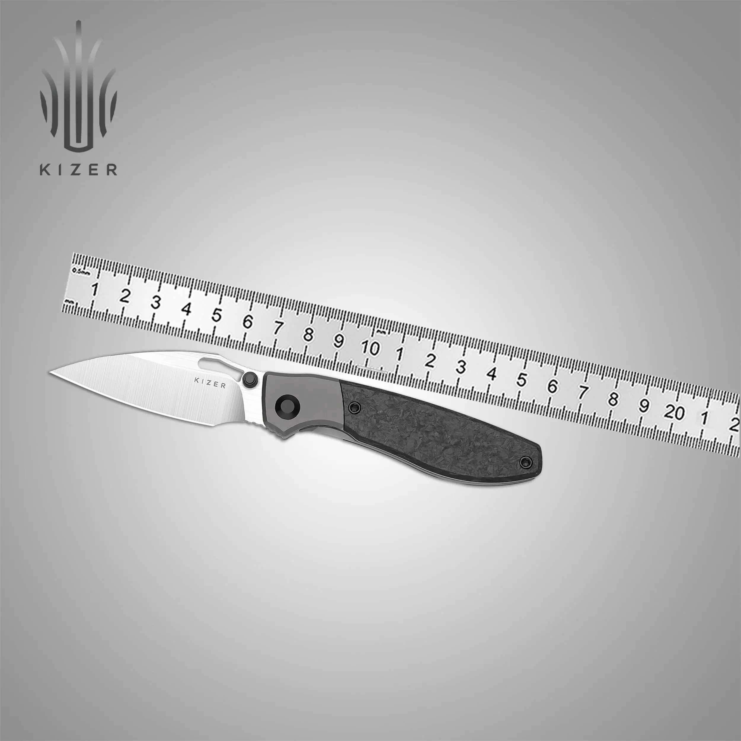 Kizer EDC سكين جيب Ki3746A1/A2/A3 Shrike 2025 جديد S45VN شفرة فولاذية مقبض تيتانيوم بقاء سكاكين تكتيكية قابلة للطي