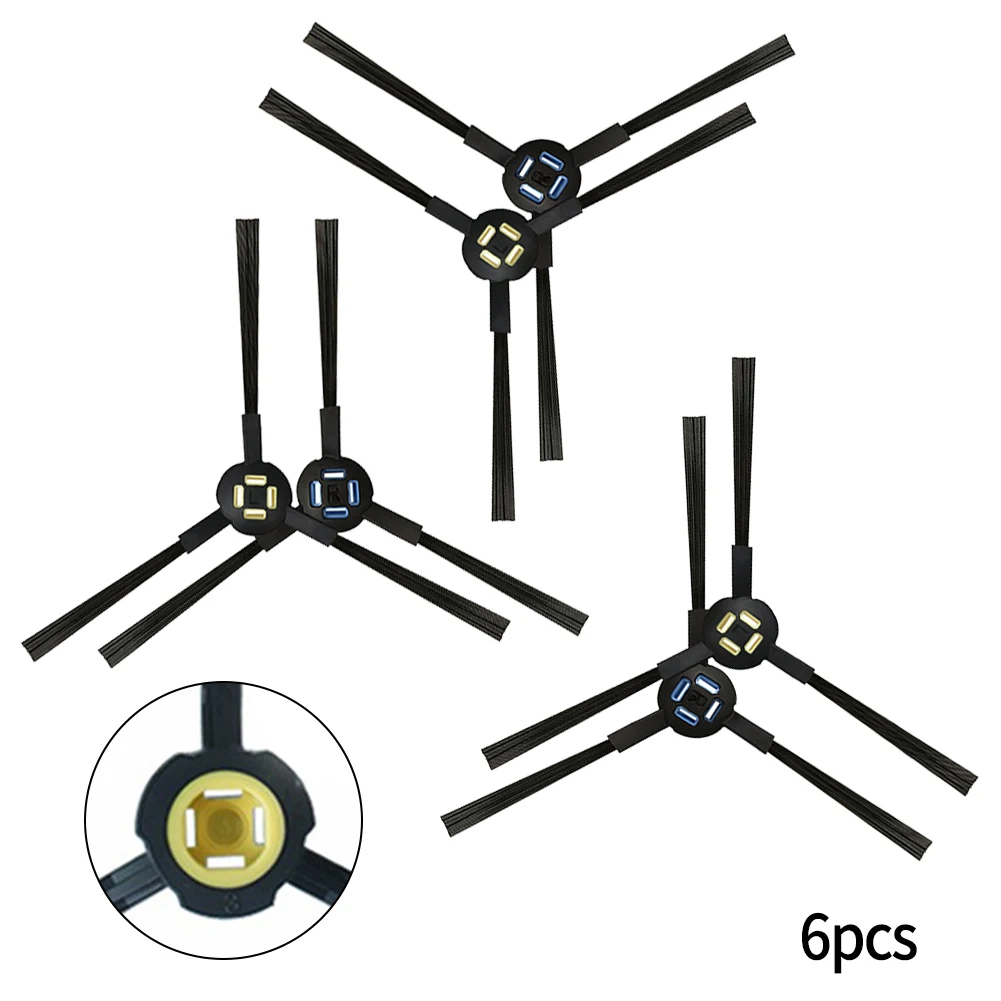 6 Stuks Zijborstels Voor/A10 Stofzuiger Huishoudelijke Stofzuiger Vervangende Reserveonderdelen Huishoudelijk Reinigingstool