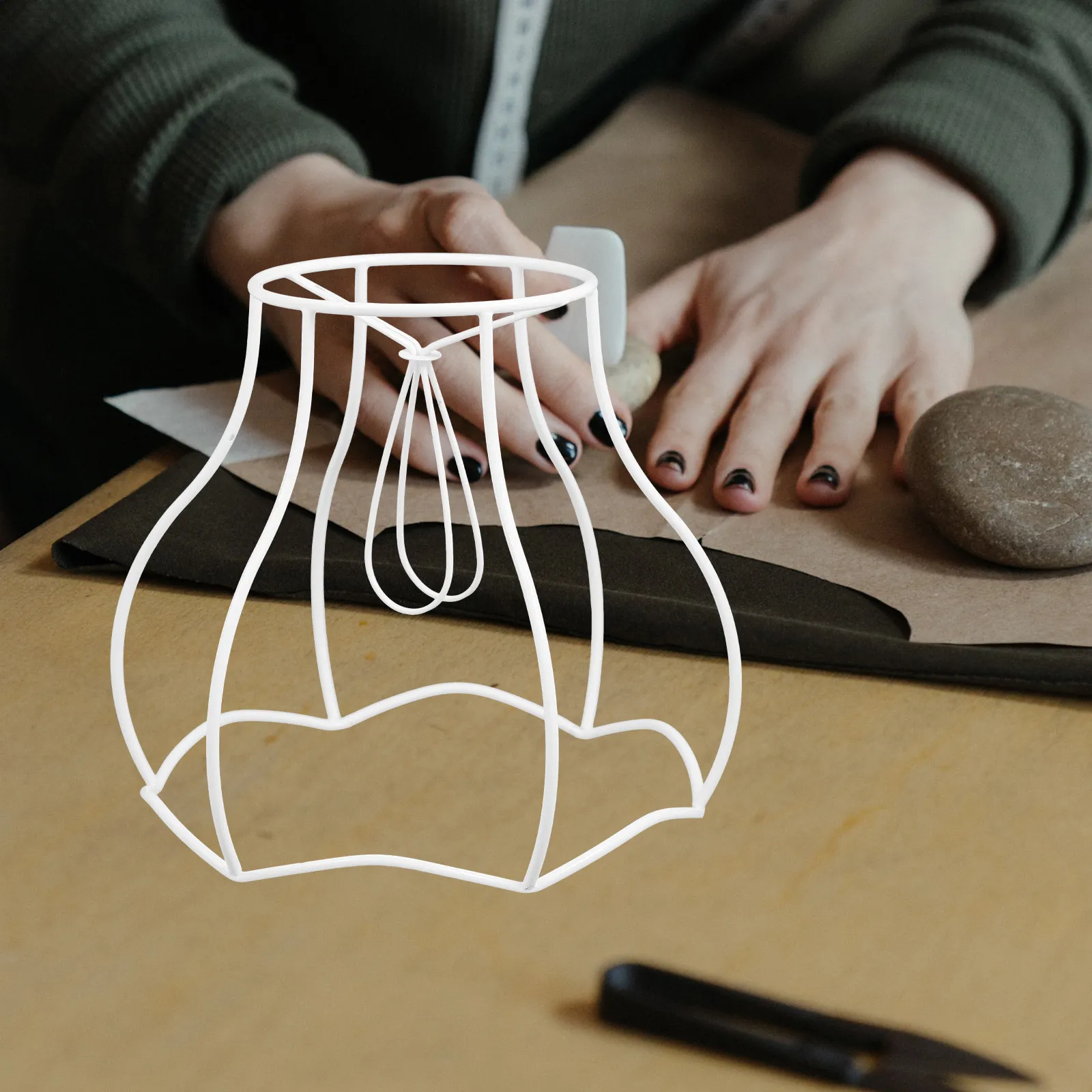

Металлический каркас для настольной лампы DIY, абажур, держатель для домашнего и офисного освещения, аксессуары для декора