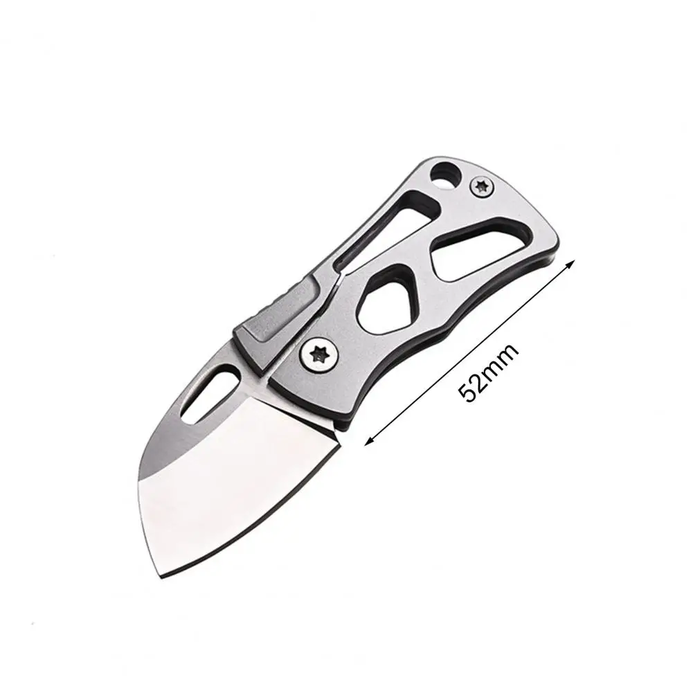 Portable Stainless Steel Shape Knife Camping Outdoor Survival Supplies Tools Foldable Pocket Knife Mini Knife Drop Shipping