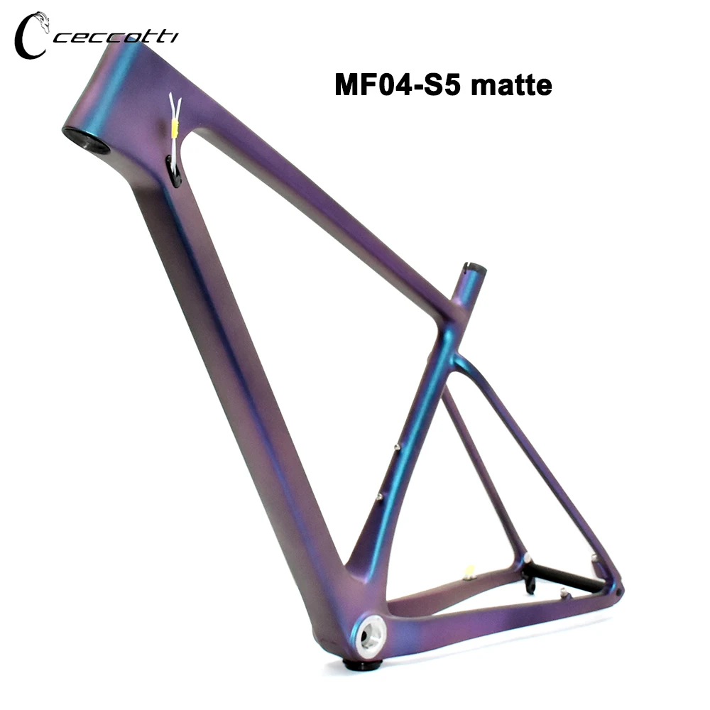 Order Color For 29er MTB Frame, T1000 Carbon Mountain Bike Frame 29 142 And 148mm Boost