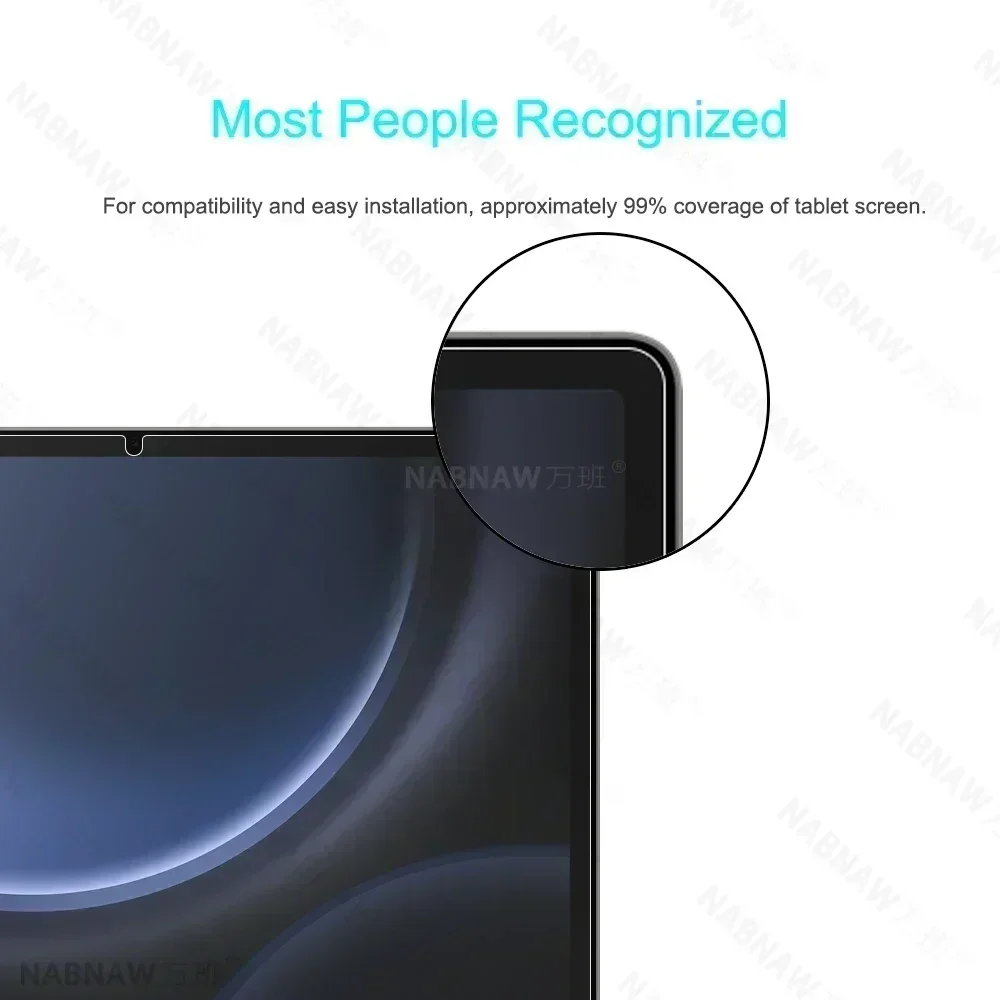 2 ชิ้น HD Scratch Proof Screen Protector กระจกนิรภัยสําหรับ Samsung Galaxy Tab S9 FE 10.9 นิ้ว SM-X510 X516B ป้องกันฟิล์ม