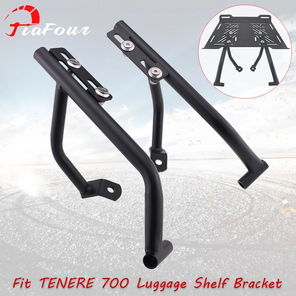 

FIT For Tenere 700 XTZ 700 Tenere Rally 2019-2022 Rack Carrier Panniers Bag Luggage Shelf Bracket