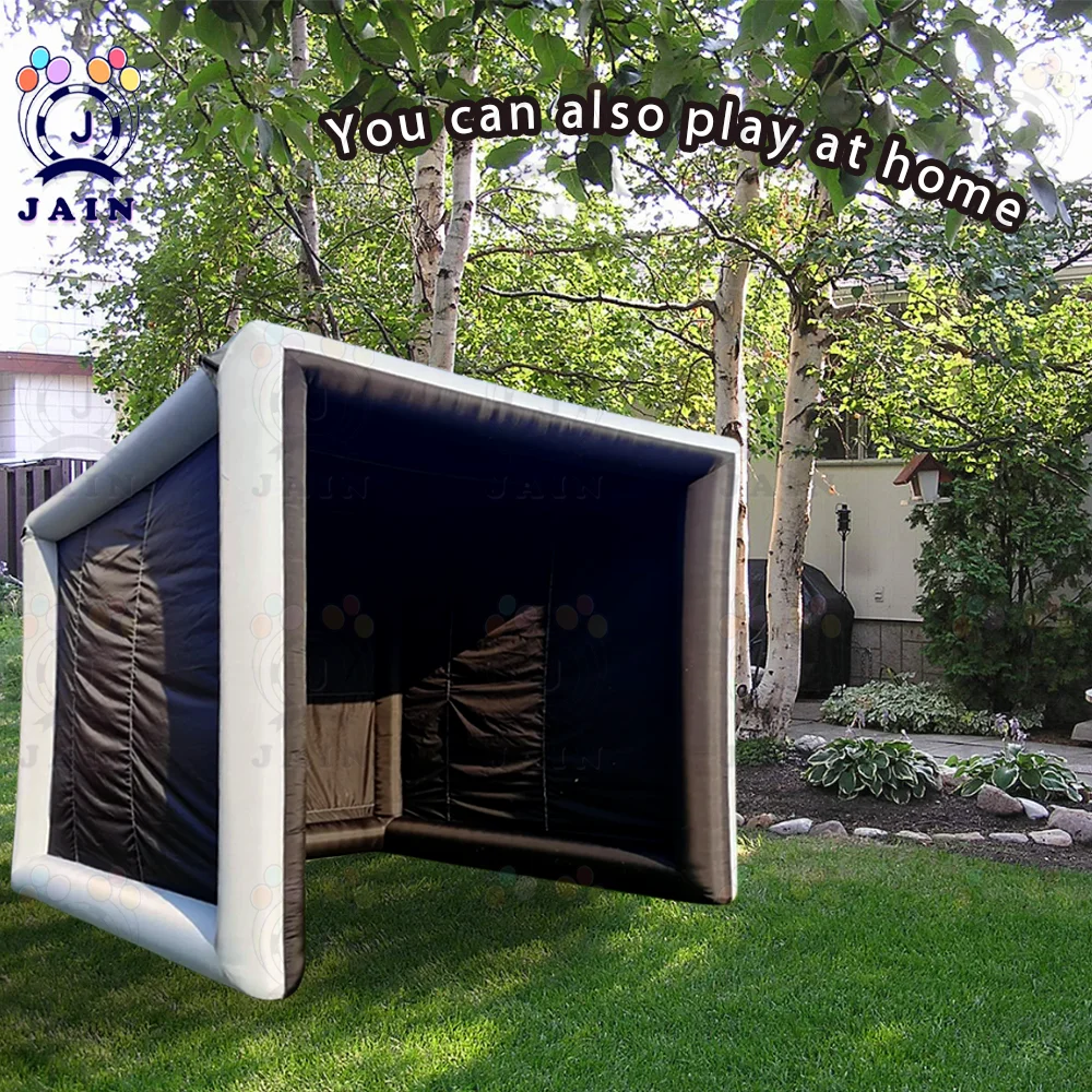 

Inflatable Golf Practice Swing Simulator Net Cage Tent Golf Hitting Net Golf Chipping/Swing Practice Tent For Golf Training