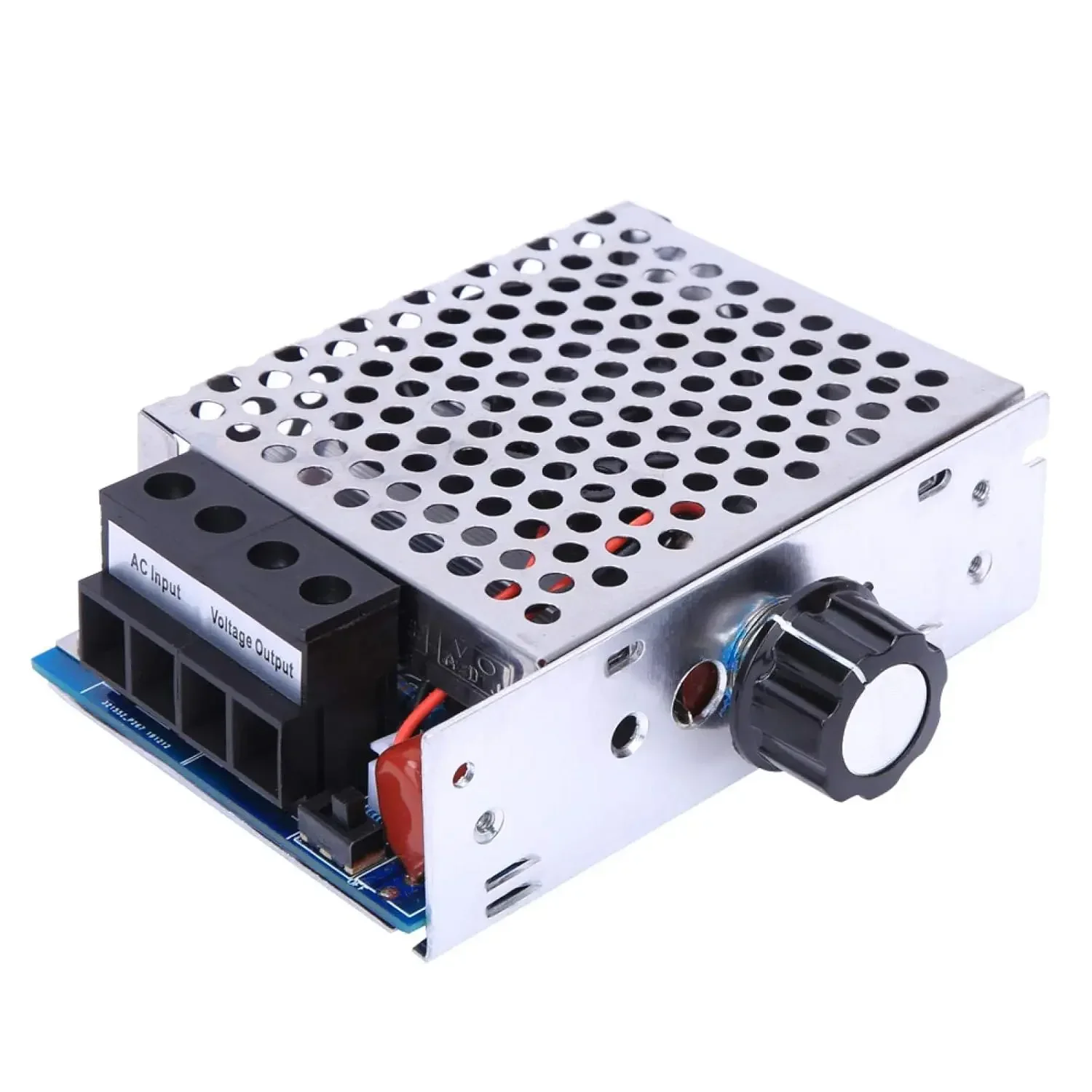 Gradateur Sochi 10000W 999 Voltage 75A AC 110V-220V, Contrôleur Électronique de Vitesse du Moteur, Thermostat avec Ventilateur de Refroidissement