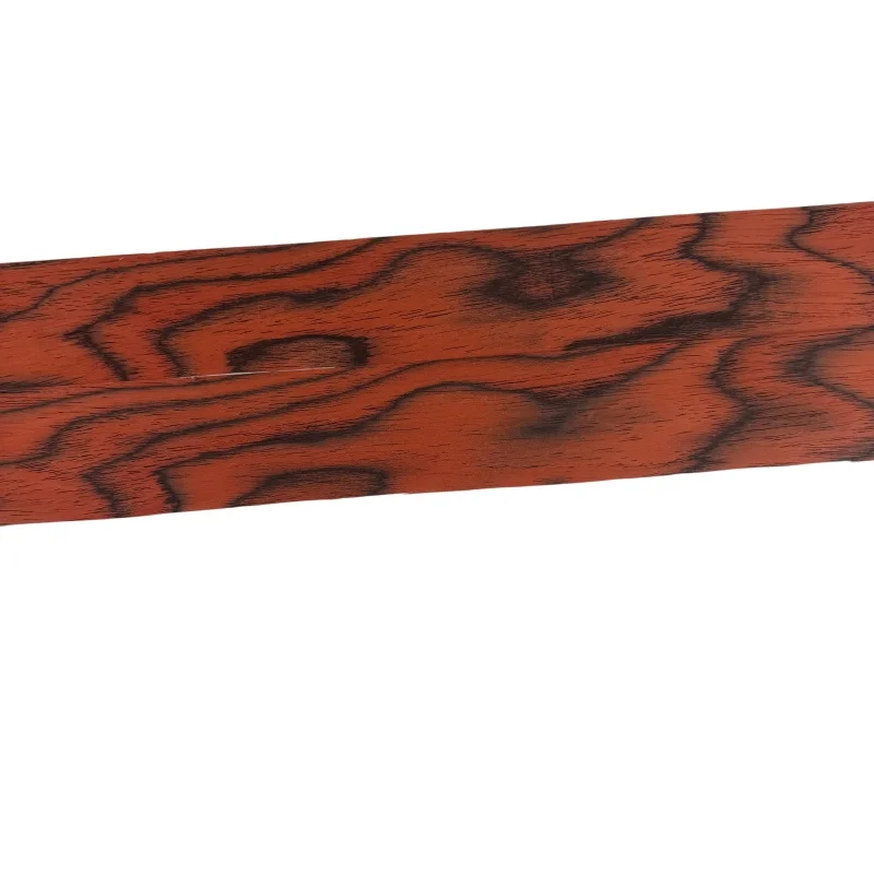 Engineered veneer Sample, 0.25mm, 100x5cm, For Bedroom Feature Wall Marquetry.(Backing Non-woven Fabric)