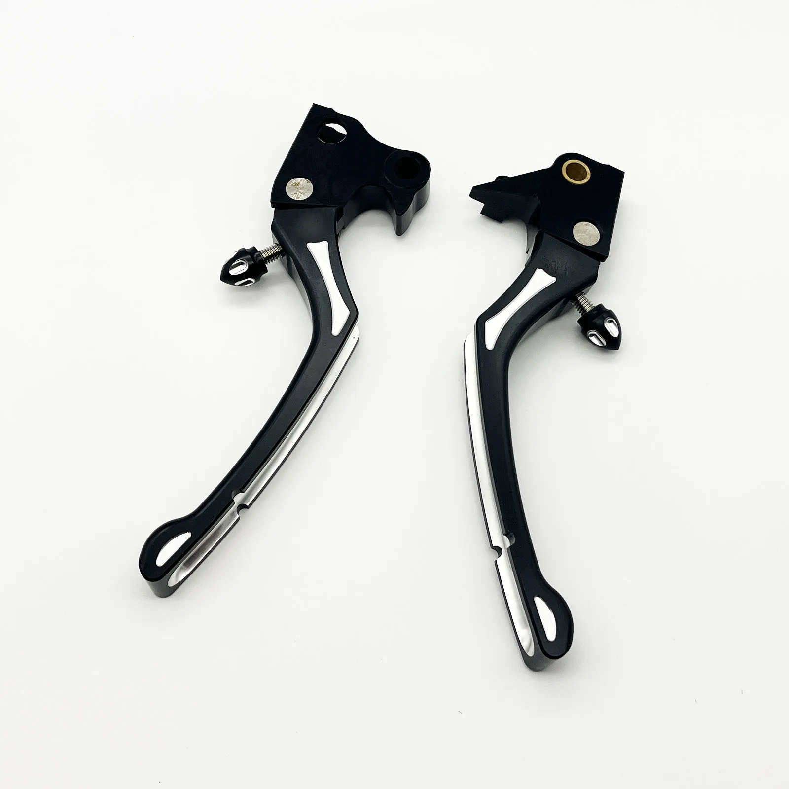 Motorcycle CNC Regulator Clutch Brake Lever Set Aluminum Adjustable For Harley Sportster XL883 XL1200 X48 2004-2013 image 3