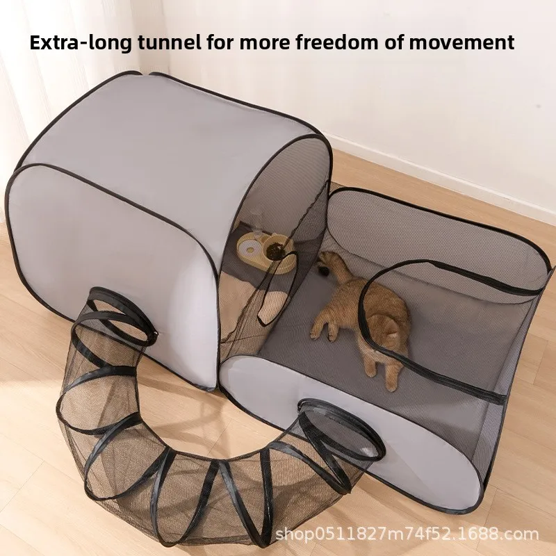 pet-supplies-cat-bed-pet-enclosure-cat-nest-pet-maternity-room-breathable-removable-and-washable-foldable-pet-cage-tunnel