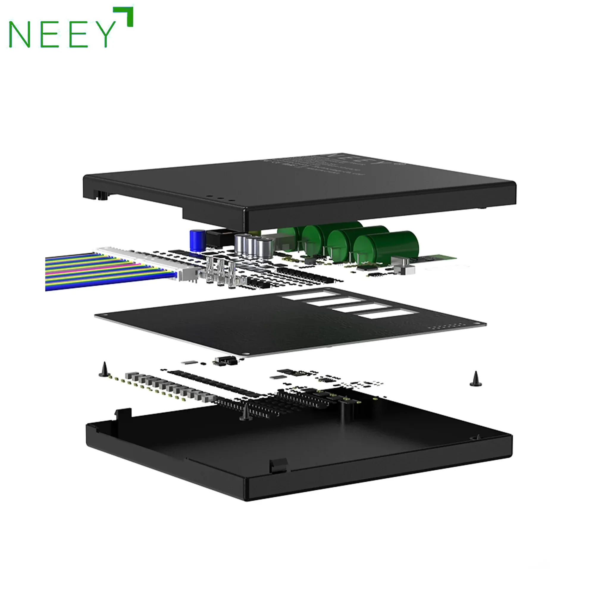 4TH NEEY Active Balancer Adapter for Lifepo4 Battery Smart Energy Equalization 4A/8A/10A/15A Compatible 2S-24S Li-ion Batteries