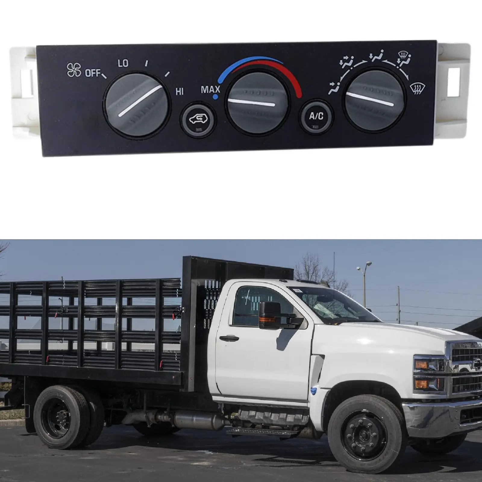 

Heater Climate Control Panel compatible with Chevrolet K3500