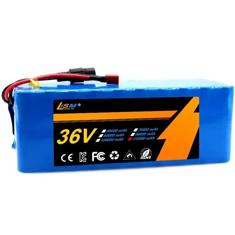 10S4P 36V 110000mAh Electric Scooter Lithium Battery 18650 battery pack 36V 110Ah Electric Scooter Electric Scooter Battery 36v