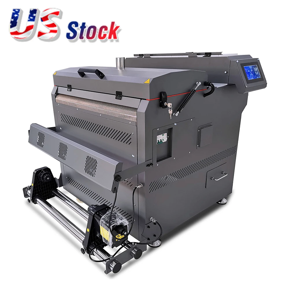 

US Stock 24in Automatic DTF Powder Shaker and Dryer Machine with Touch Screen Powder Shaking Machine for T-shirt Transfer Print