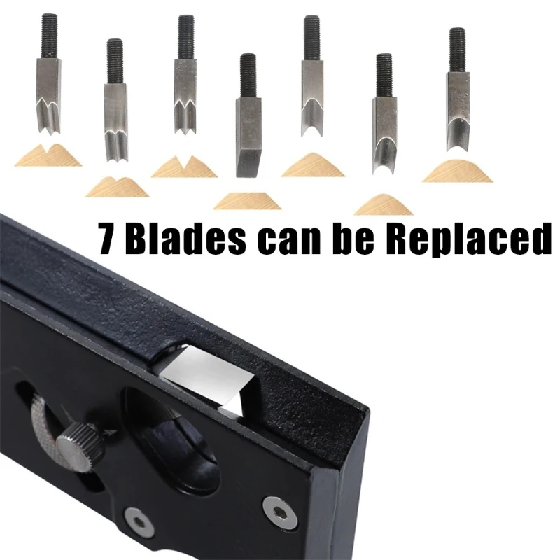 

Wood Board Planer Tool 45 Degree Chamfer Plane For Quick Edge Trimming Radian Corner Planing Cutter