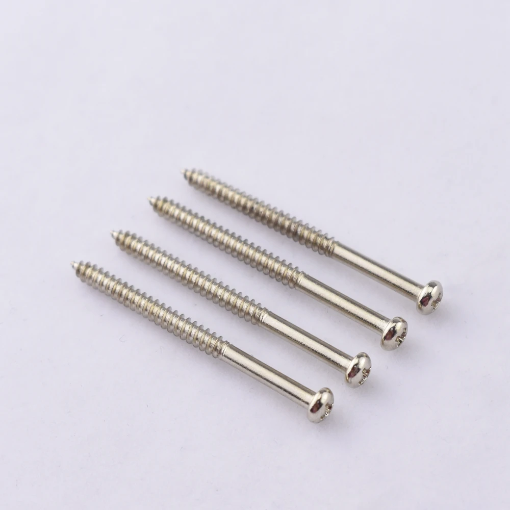 4 Pieces Bass Pickup Screws / P90 Pickup Screws - Made in Korea