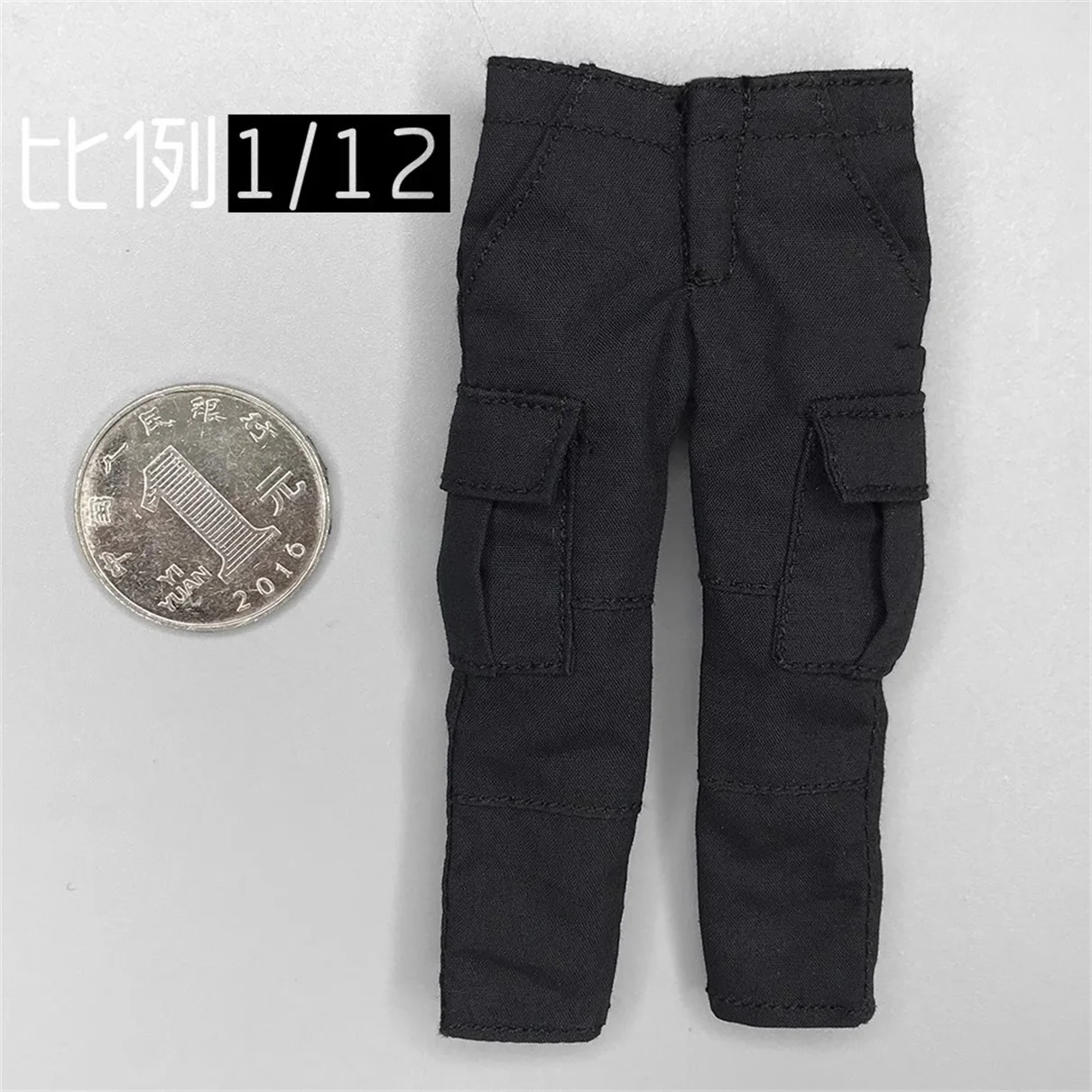 YYDS 1/12 Mannelijke Soldaat Kleding Accessoires Mode Combat Broek Zwart Hoge Kwaliteit Model Speelgoed Voor 6 ''Action Figure body Op Voorraad