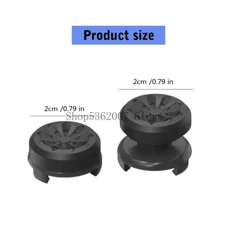 Силиконовые крышки джойстика для контроллеров, обеспечивающих усиление сцепления и долговечность 2x 40JB