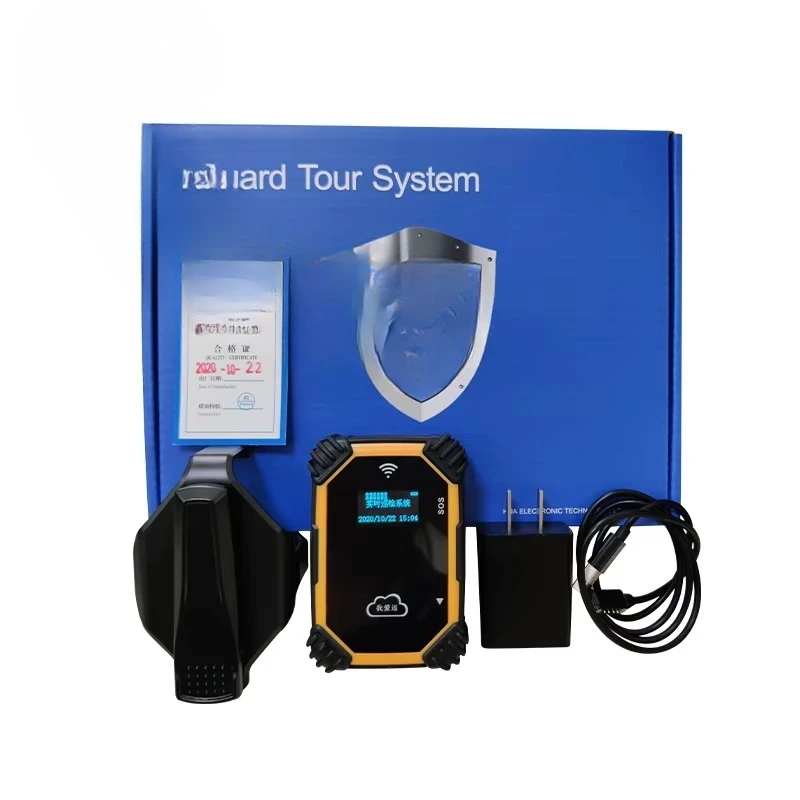 guard HUA-K2 SOS Alarm Realtime Online Handheld Guard Tour Systems Guard Tracking Scanner