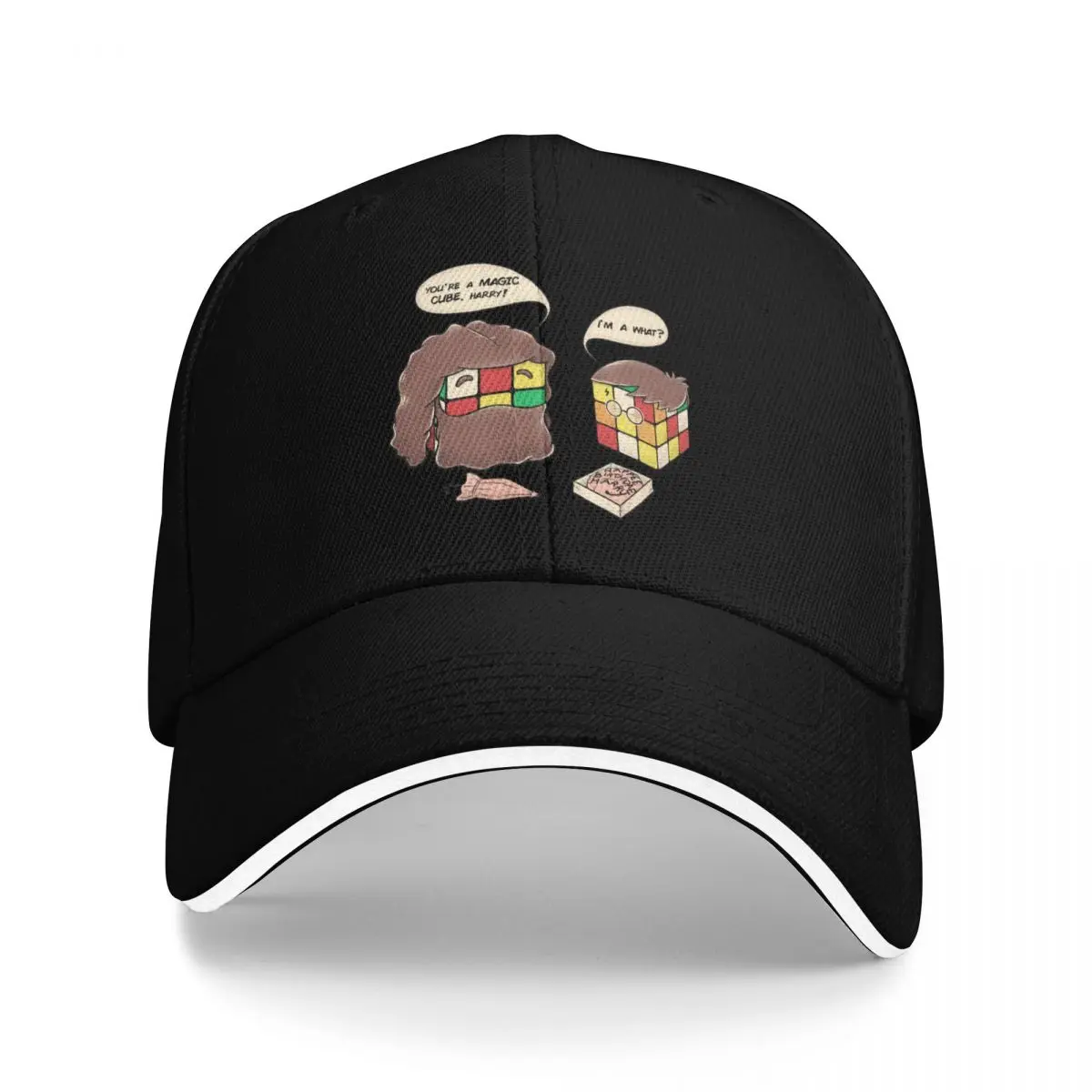 

Harry Cube Baseball Cap Hood Golf Hat Snapback Cap Military Tactical Cap Sun Hats For Women Men's