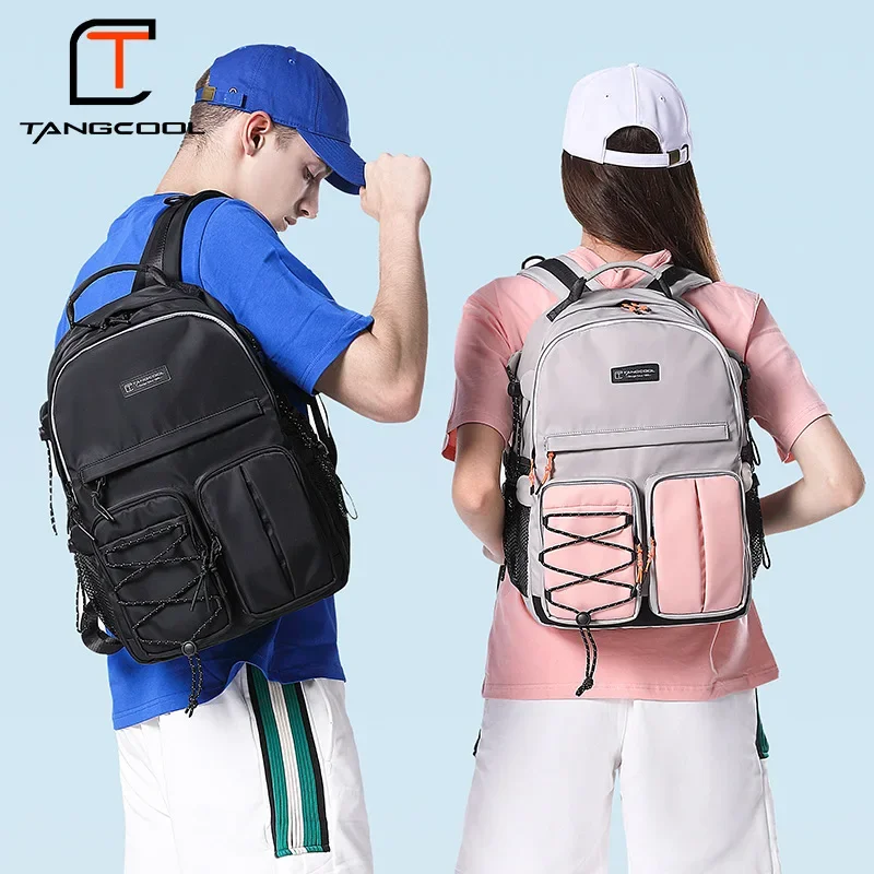 Water Resistant Daypack Mulitiple Pockets for Travel Outdoor College Laptop Bag with Storage Bag Multifunctional Men's Backpack