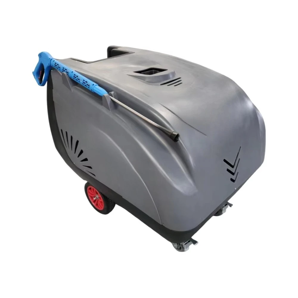 High Temperature and High Pressure Cleaning Machine 9.7kW 400V 50Hz 250bar 15L/min Hot Water for Heavy Industrial Oil Pollution