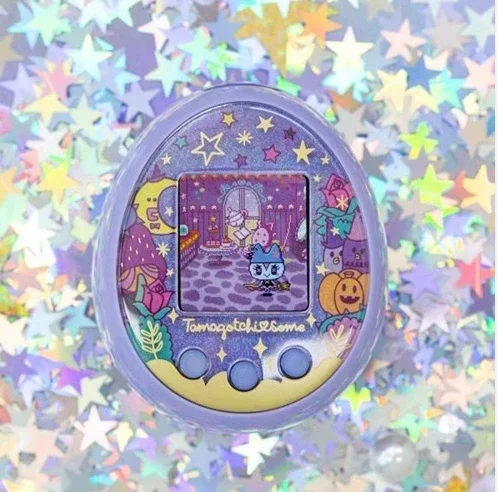 Original Bandai Tamagotchi Korean Version Some Purple Pink Electronic Pet Egg Developmental Pet Egg Toy Kid Play Birthday Gift