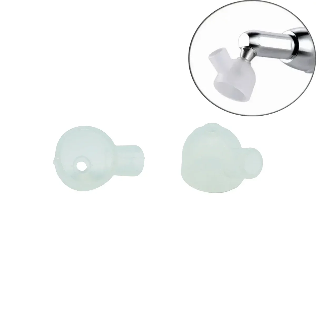 2pcs Dental 134℃ Autoclave Tiny Cover for Aluminum Oxide Air Abrasion Micro Blaster Sandblaster Powder Dust Proof Cap