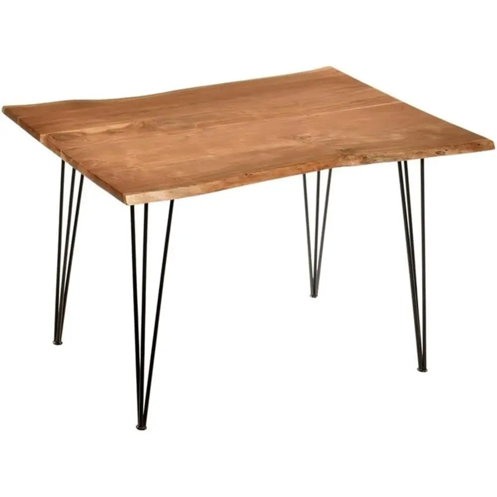 

Live Edge Dining Table - Natural and Black Finish