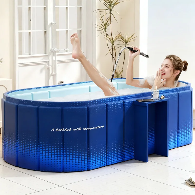 

Bath Bucket Adult Folding Bath Bucket Household Children's Bath Bucket Winter Double Couple Bath Tank Bidet