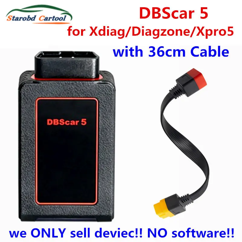 DBScar 5 Adapter Newest DBSCAR5 BT Connector for Launch X431 V Support for Diagzone for Xpro5 for Xdiag