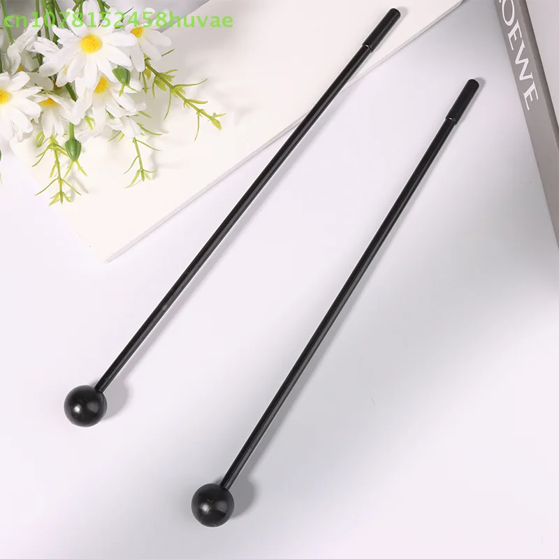 2 Stücke 28 cm Percussion Drum Sticksmallets Drumsticks Erwachsene Stick Mallet Rhythmus Gummi Kinder Stick Mallet Kunststoff Instrument