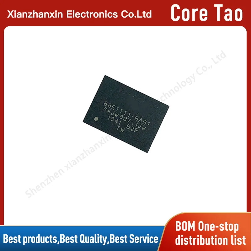 

1pcs/lot 88E1111-B2-BAB1I000 BGA117 88E1111-BAB1 Ethernet chip in stock