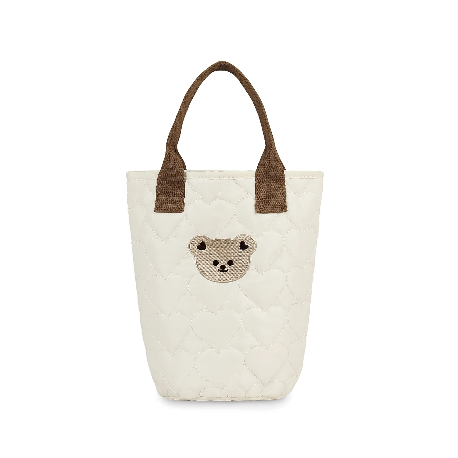 حقيبة تخزين سهلة محمولة للسفر للأمهات والطفل، حقيبة تخزين ملابس للحفاضات خفيفة الوزن، حقيبة يد مطرزة مبطنة