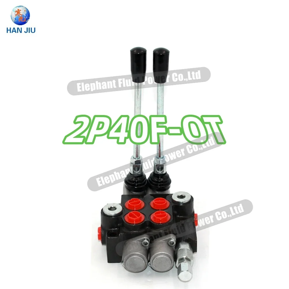 

OEM-качество, 40 л, 2-ручный гидравлический направленный КЛАПАН УПРАВЛЕНИЯ 2P40F-OT