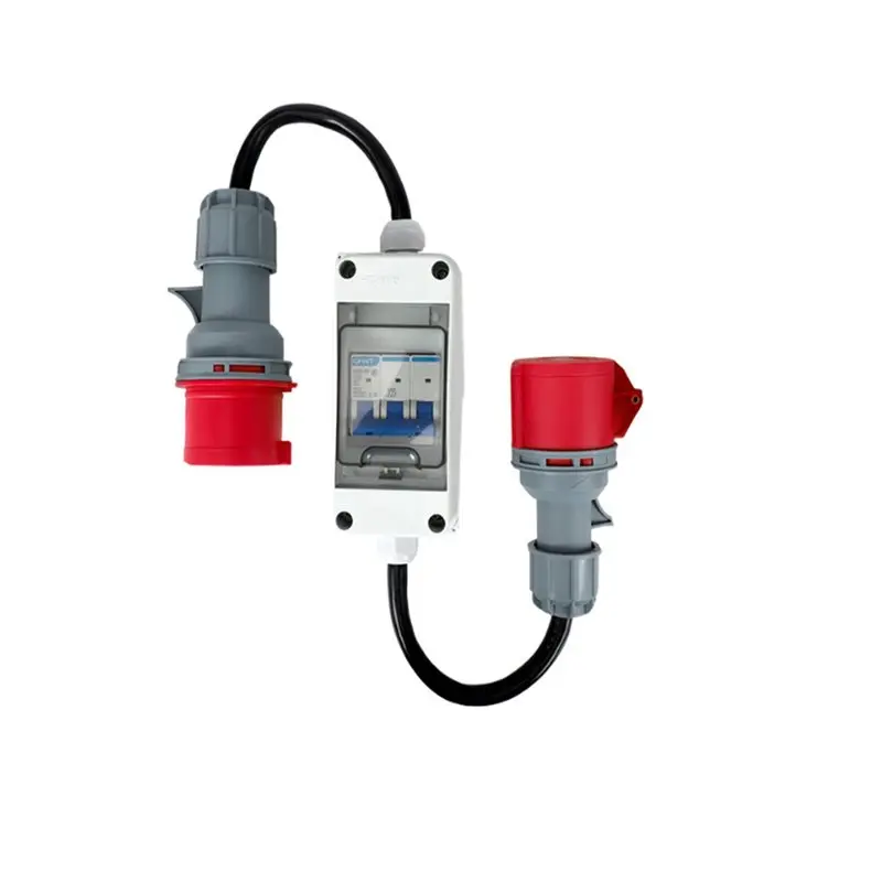 

JFB C16, 3-Phase, 380-415V, CEE Adapter 32A Male To 16A Female With-LS Switch IP44 Waterproof 5-Pin H07RN-F 5G 2.5 Mm2 Cable