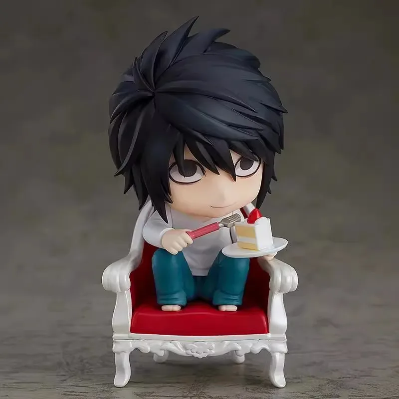 10CM Anime Figures Q Version Nendoroid Death Note Face-Changing Figures small ornaments