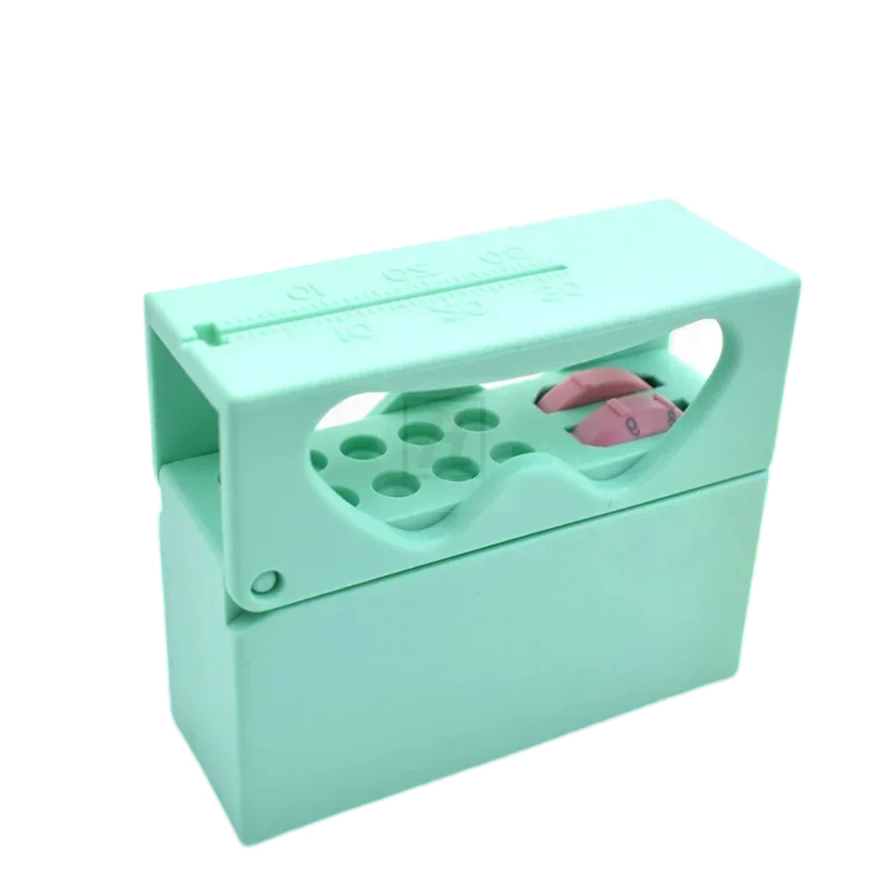 Dental 10 Holes Endo Files Holder with Memory Autoclavable Endo Box Endodontic Use Anestesia Dental Odontología Tools