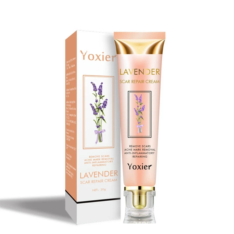 Lavendel Litteken Reparatie Crème Acne Litteken Verwijdering Pigmentatie Corrector Verwijder Striae Gladde Huid Whitening